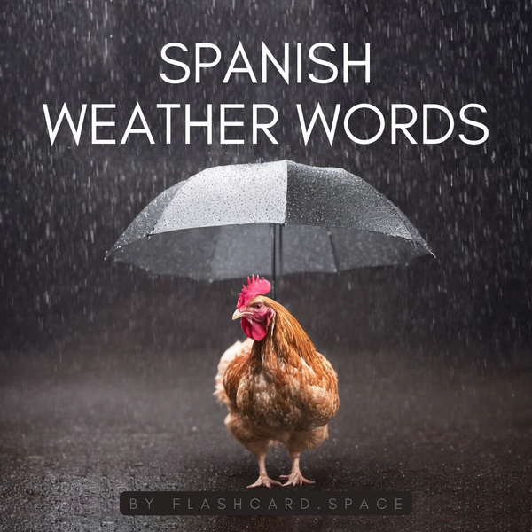 Spanish: Weather Words